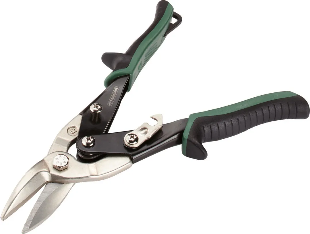 Parkside Blikscharenset 3-delig - 1,2mm Staal