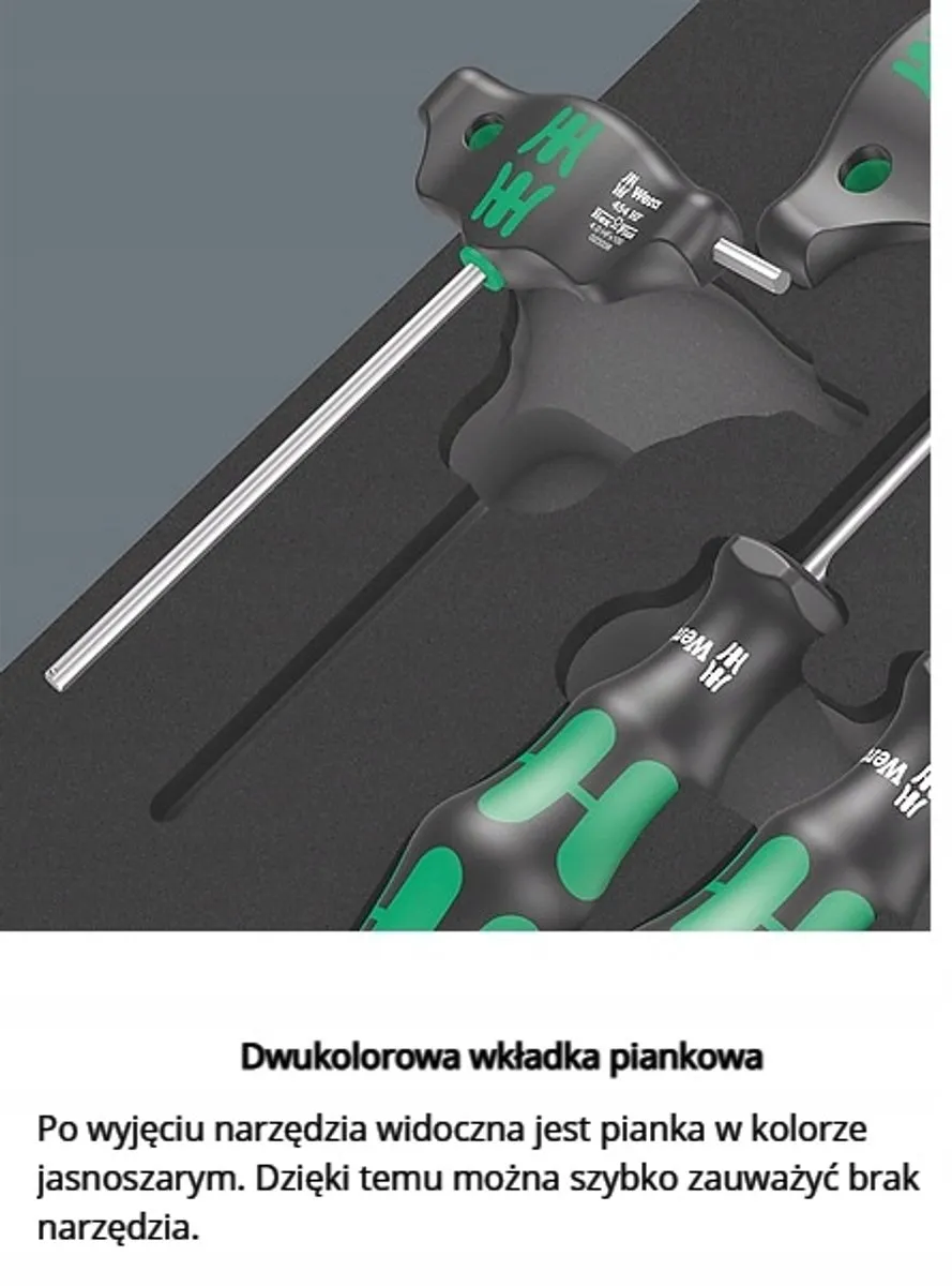 Wera 05150104001 Schroevendraaierset 12-delig - Schuimstof Inlay