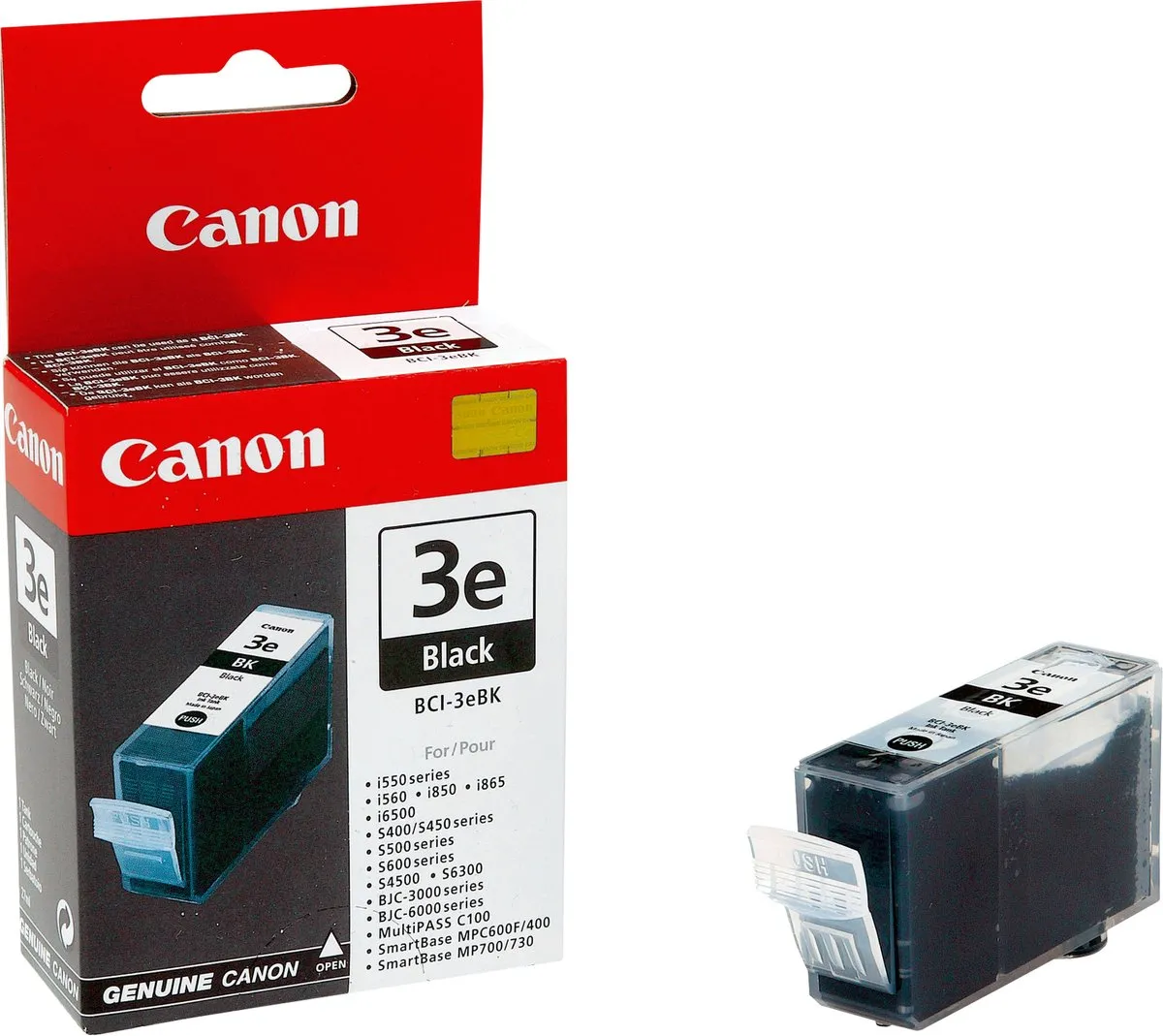 Canon BCI-3EBK Inktcartridge Zwart