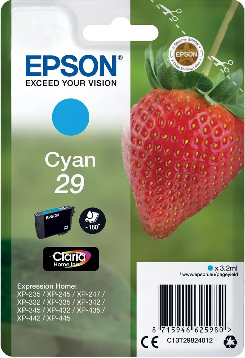 Epson C13T26014010 Zwart Inktcartridge - 220 pagina's