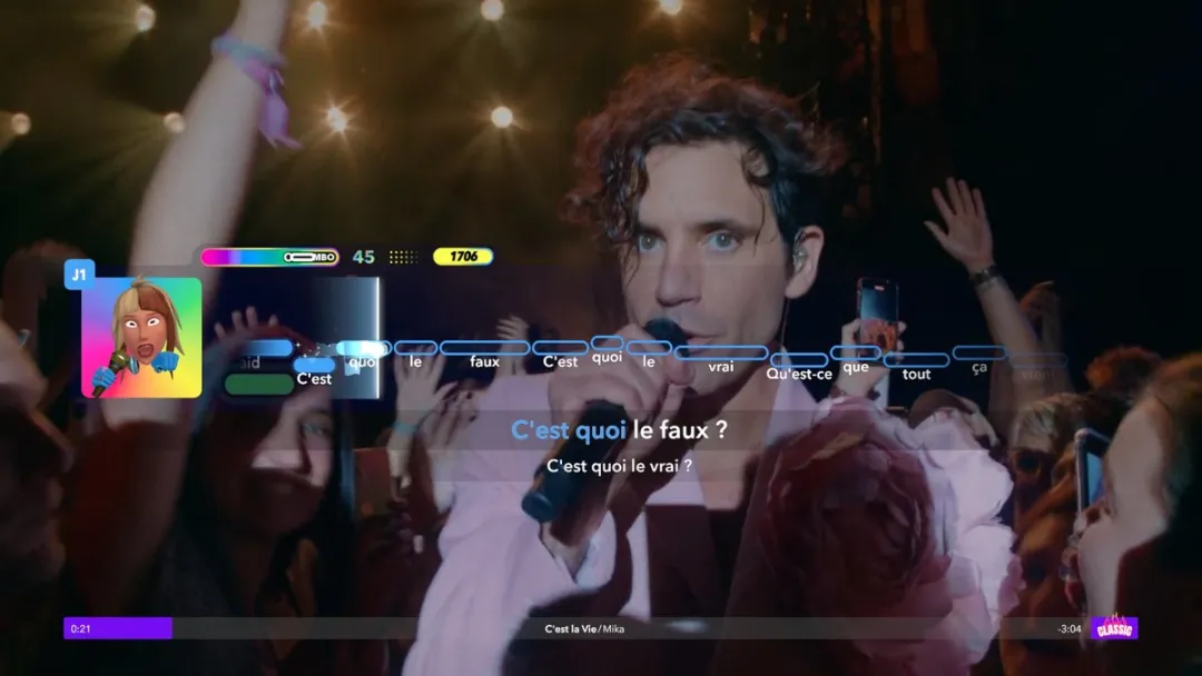 Plaion Let's Sing 2025 Franse Editie - 2 Microfoons - Nintendo Switch