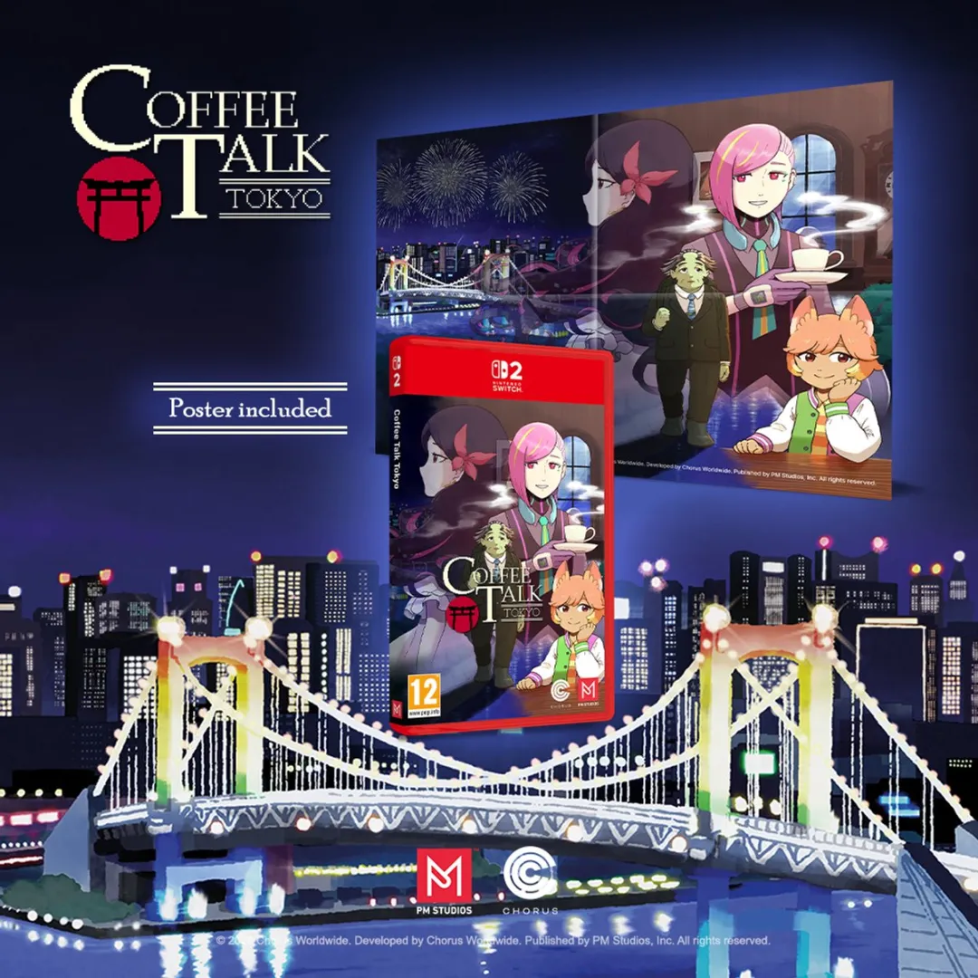 Mindscape Coffee Talk Tokyo Nintendo Switch 2 - Exclusieve poster