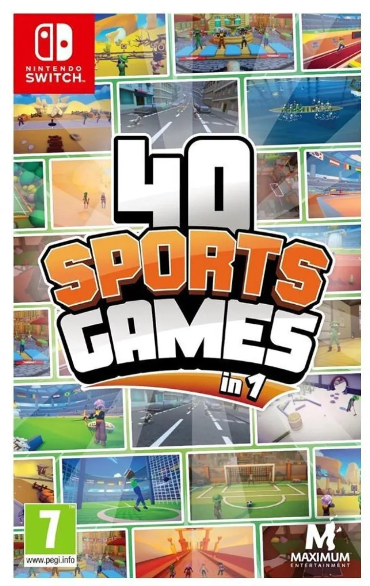 Maximum Games 40 Sports Games Switch - 4 Spelers