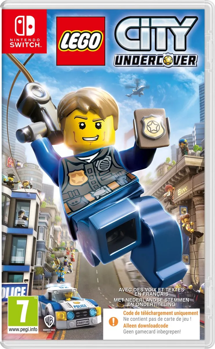 LEGO City Undercover Nintendo Switch - Code in Box