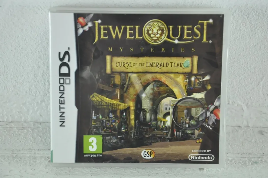 Nintendo Jewel Quest Mysteries: Curse of the Emerald Tear DS