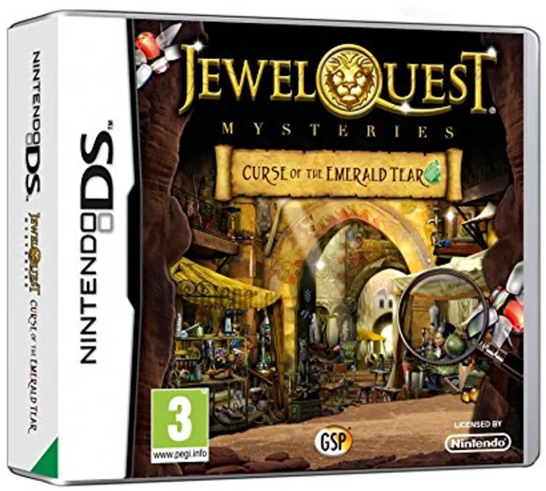 Nintendo Jewel Quest Mysteries: Curse of the Emerald Tear DS