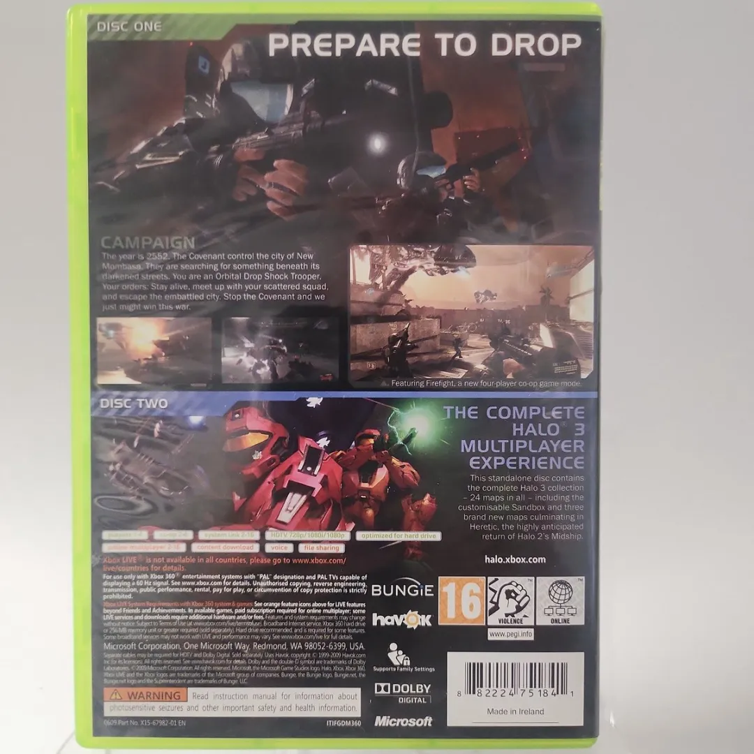 Xbox Halo 3 ODST - Xbox 360