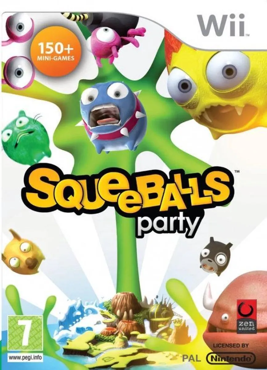 Nintendo Squeeballs Party Wii Game