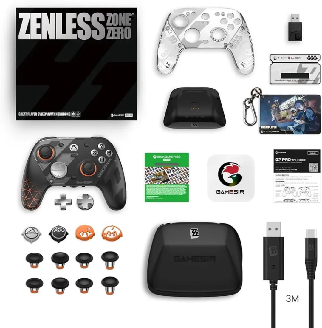 GameSir G7 Pro ZZZ Edition Draadloze Controller - Transparant