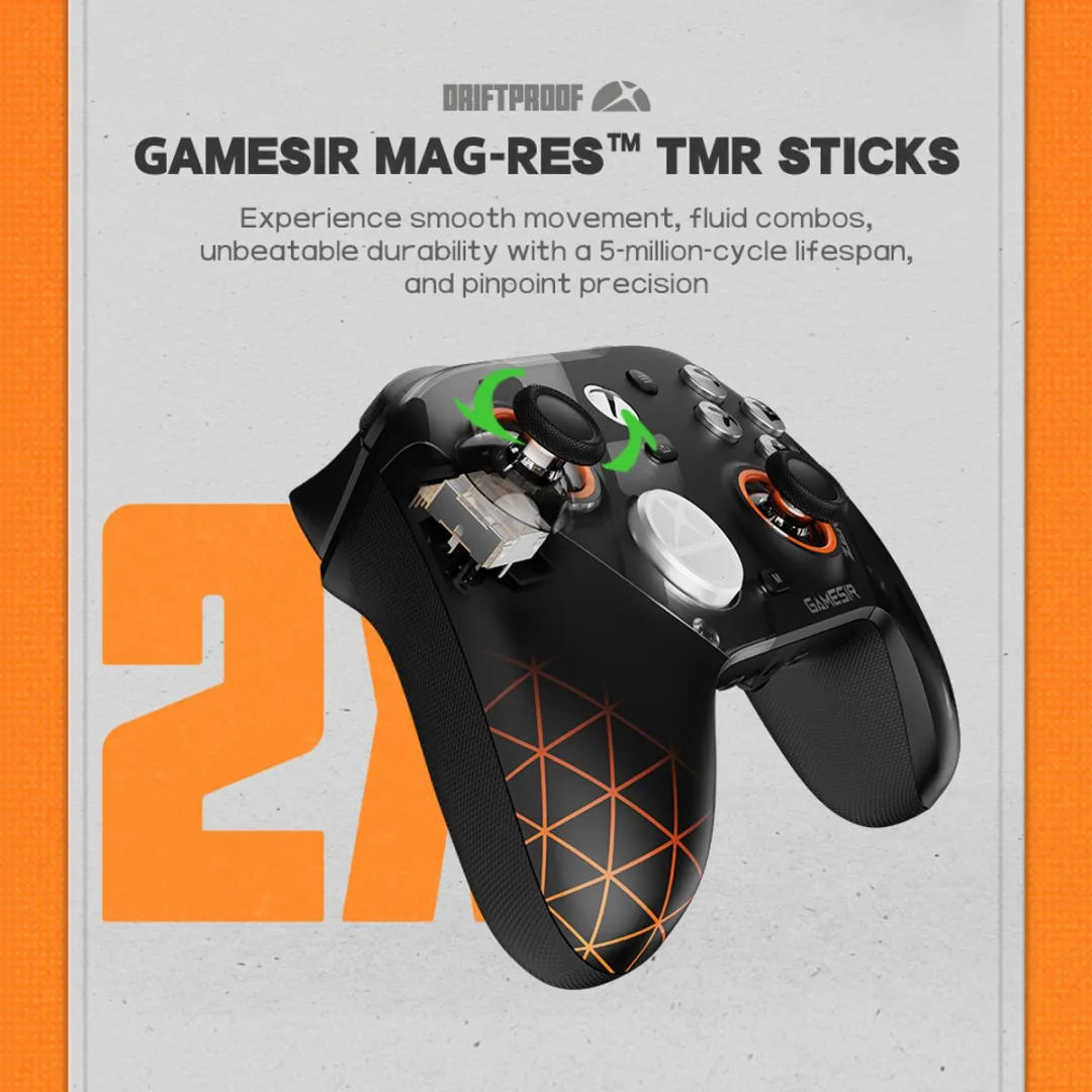 GameSir G7 Pro ZZZ Edition Draadloze Controller - Transparant