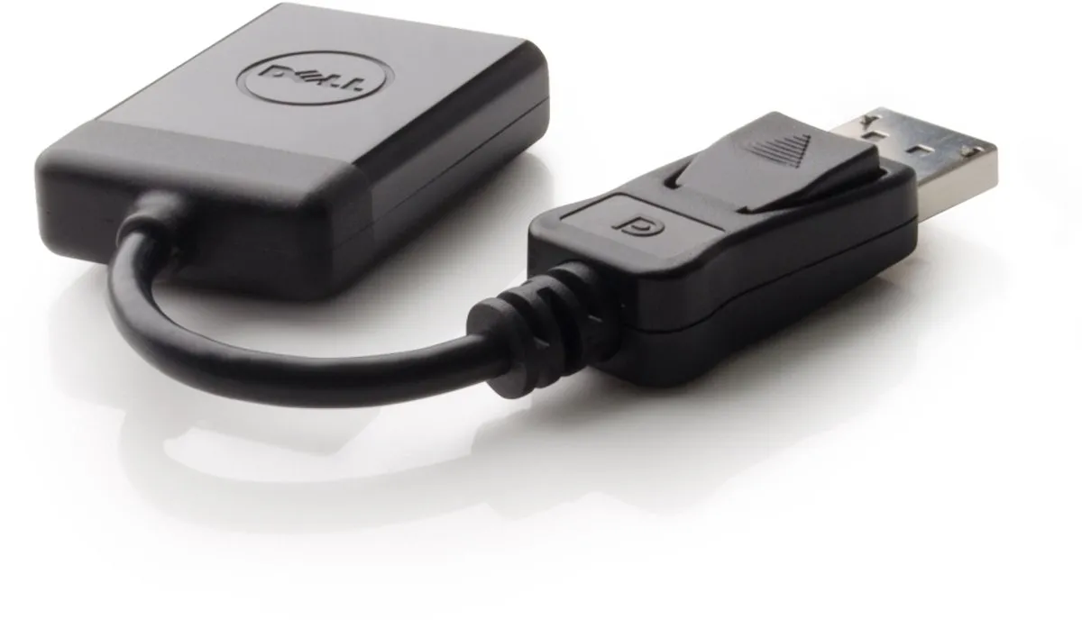 Dell DisplayPort naar VGA Adapter DANBNBC084 - Zwart