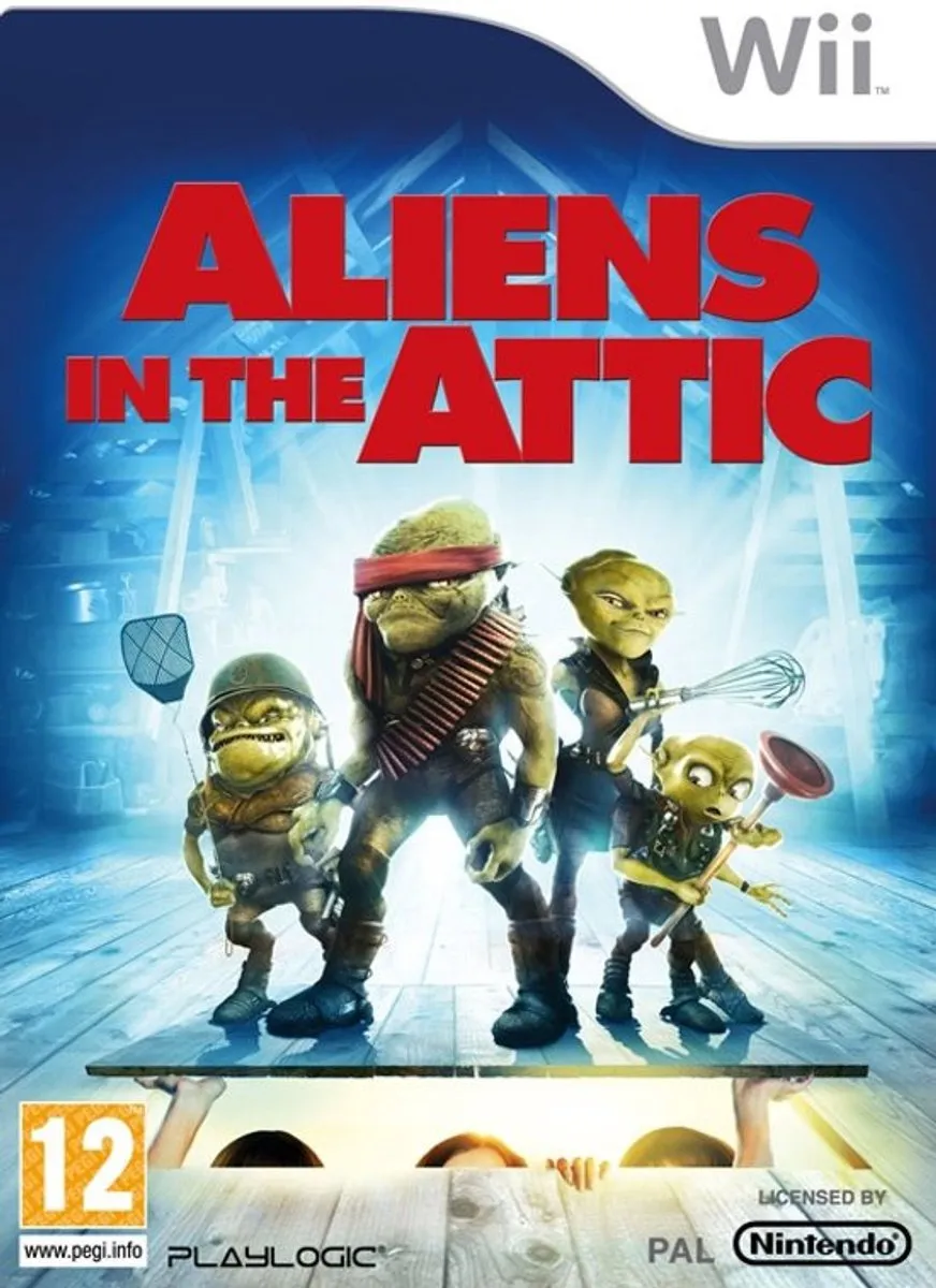 Nintendo Aliens in the Attic Wii