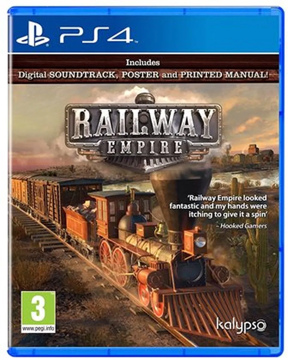 Microsoft Railway Empire - PS4