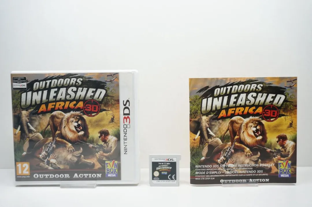 Nintendo Outdoors Unleashed Africa 3D - 2DS/3DS