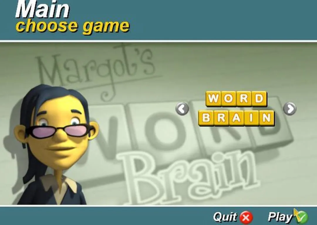 Nintendo Margot's Word Brain Wii - afbeelding 6 van 6