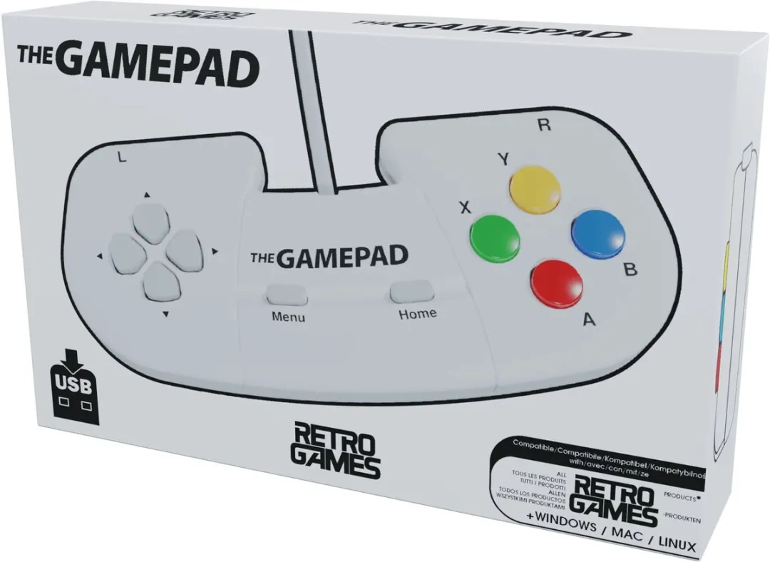 Plaion The Gamepad White Edition - Wit