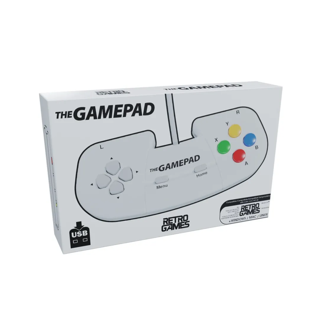 Plaion The Gamepad White Edition - Wit