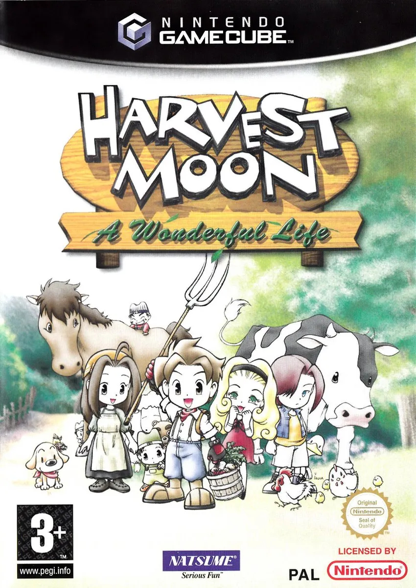 Nintendo Harvest Moon 2 - A Wonderful Life Player's Choice