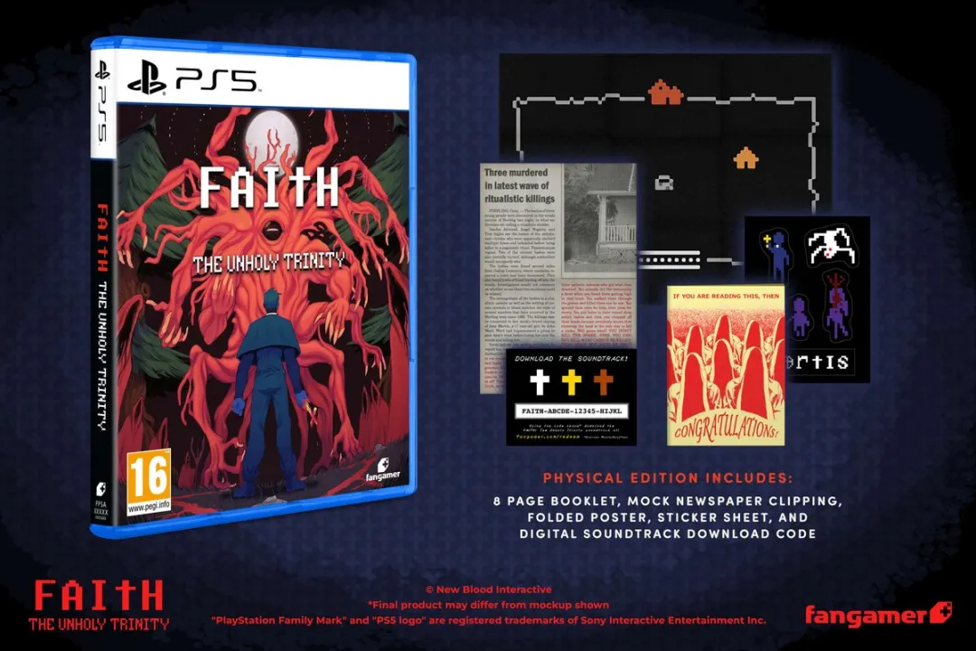 Mindscape FAITH: The Unholy Trinity - PS5 Blu-ray