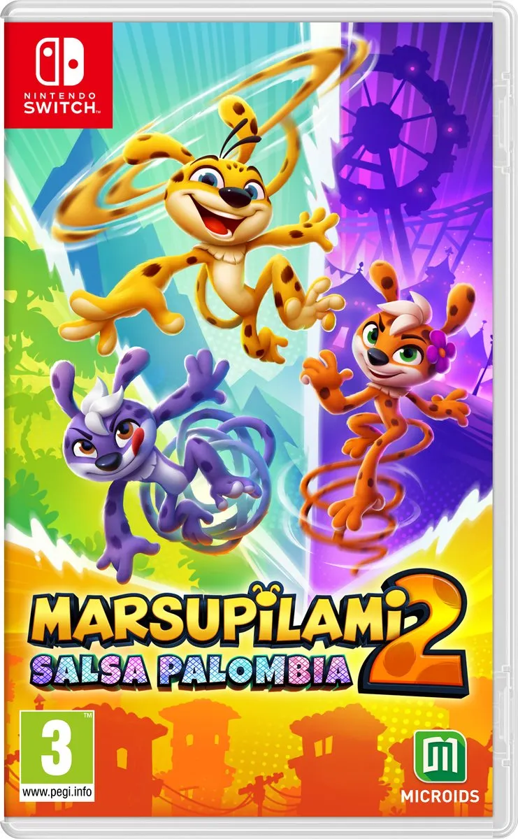 Mindscape Marsupilami 2 Salsa Palombia Nintendo Switch