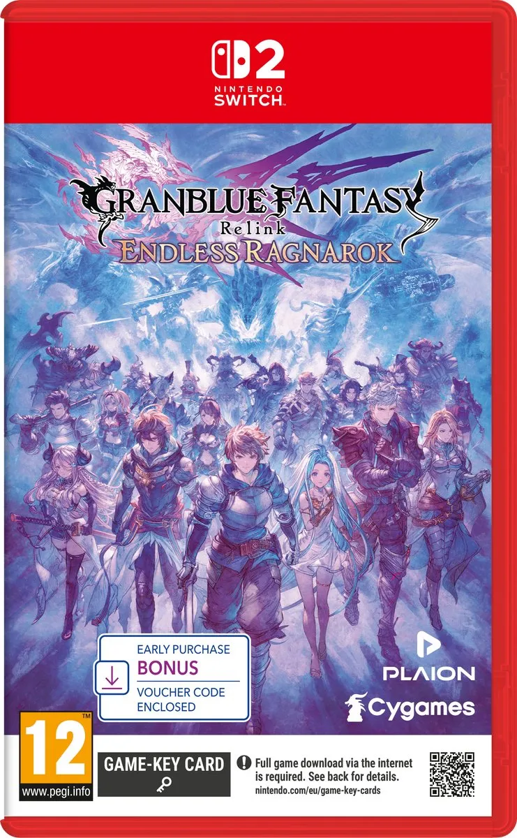 Plaion Granblue Fantasy Relink Endless Ragnarok Nintendo Switch 2