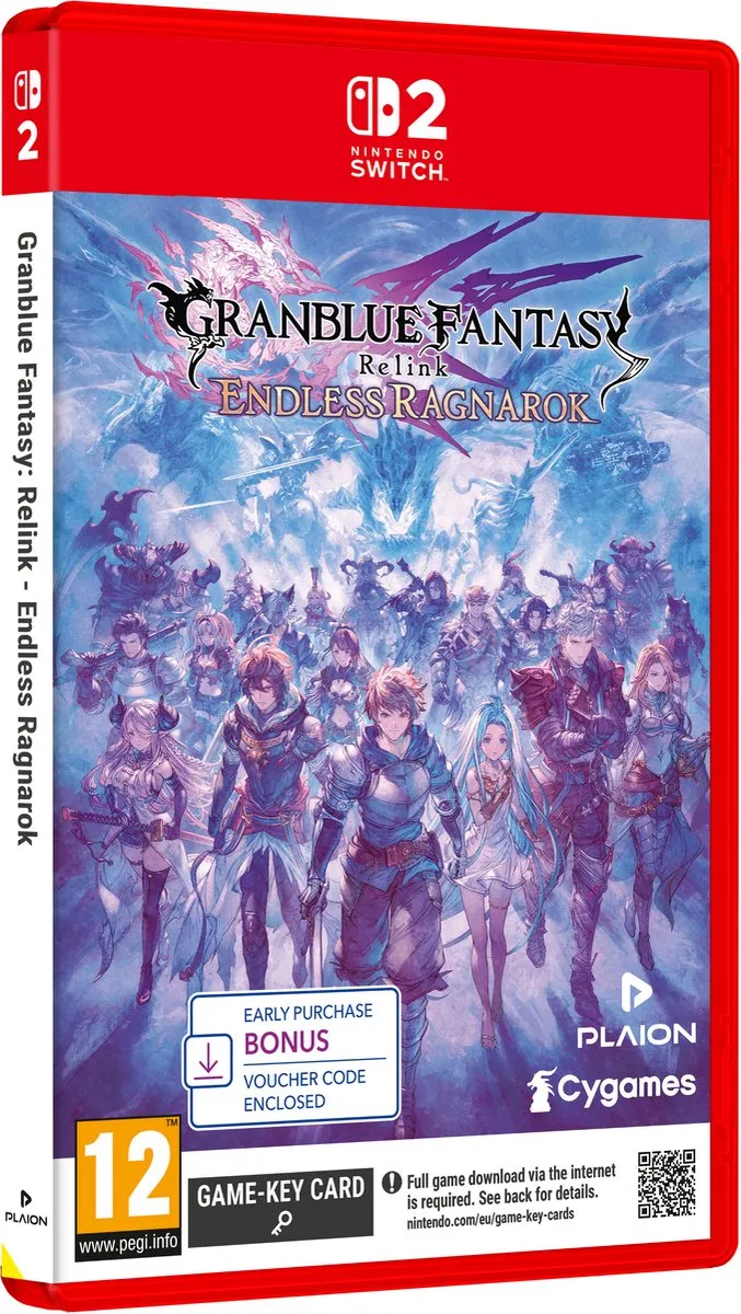 Plaion Granblue Fantasy Relink Endless Ragnarok Nintendo Switch 2