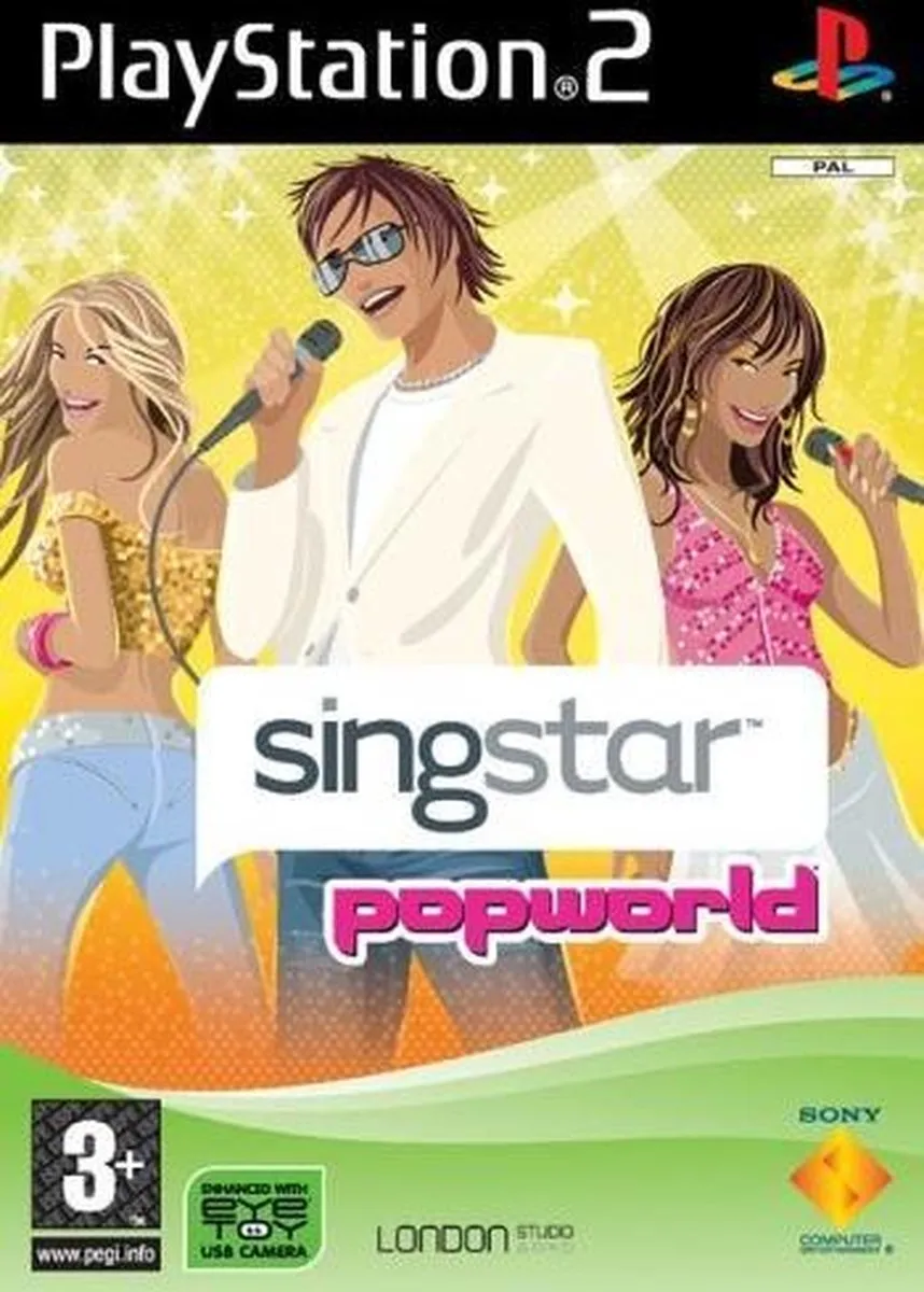Sony SingStar Popworld PS2