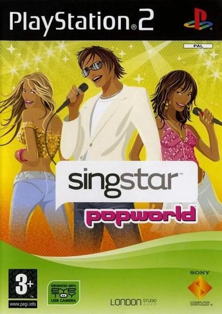 Sony SingStar Popworld PS2