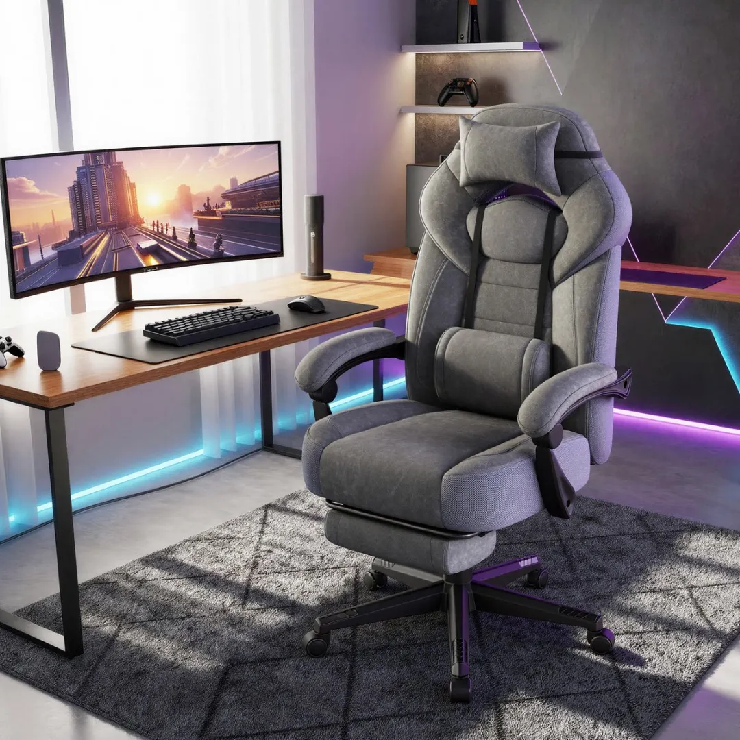 Songmics OBG077G01 Ergonomische Bureaustoel - Zwart