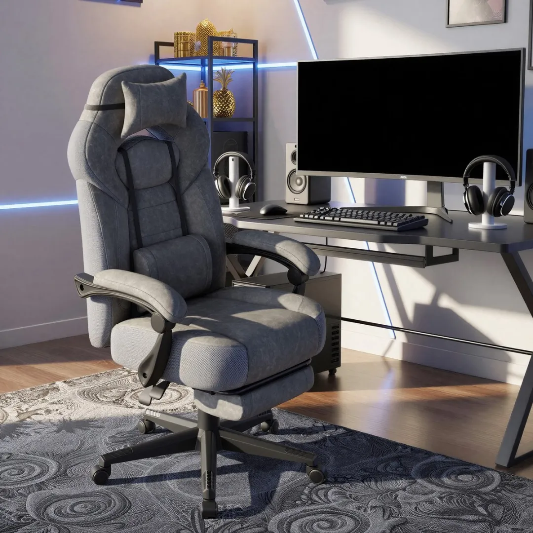 Songmics OBG077G01 Ergonomische Bureaustoel - Zwart