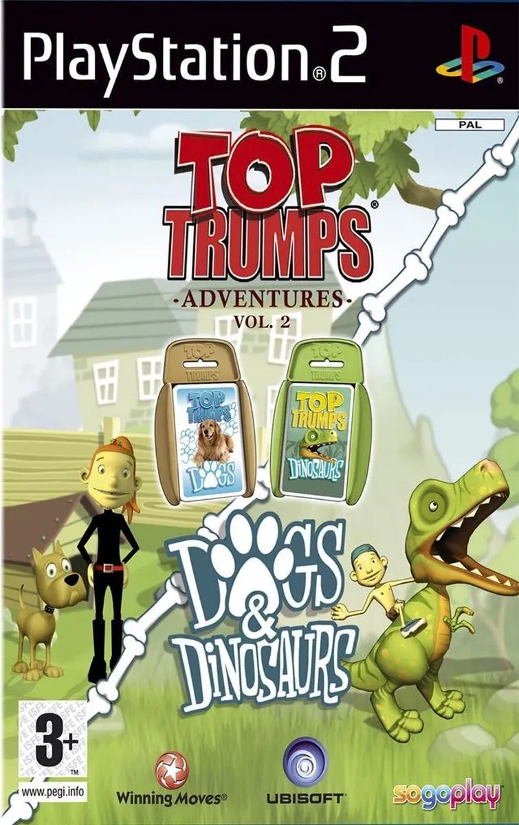 Sony Top Trumps Dogs & Dinosaurs PS2