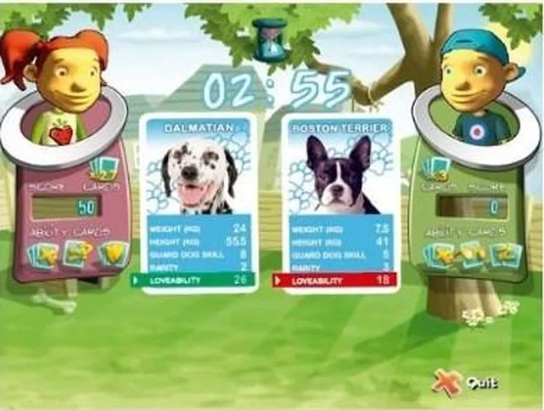 Sony Top Trumps Dogs & Dinosaurs PS2