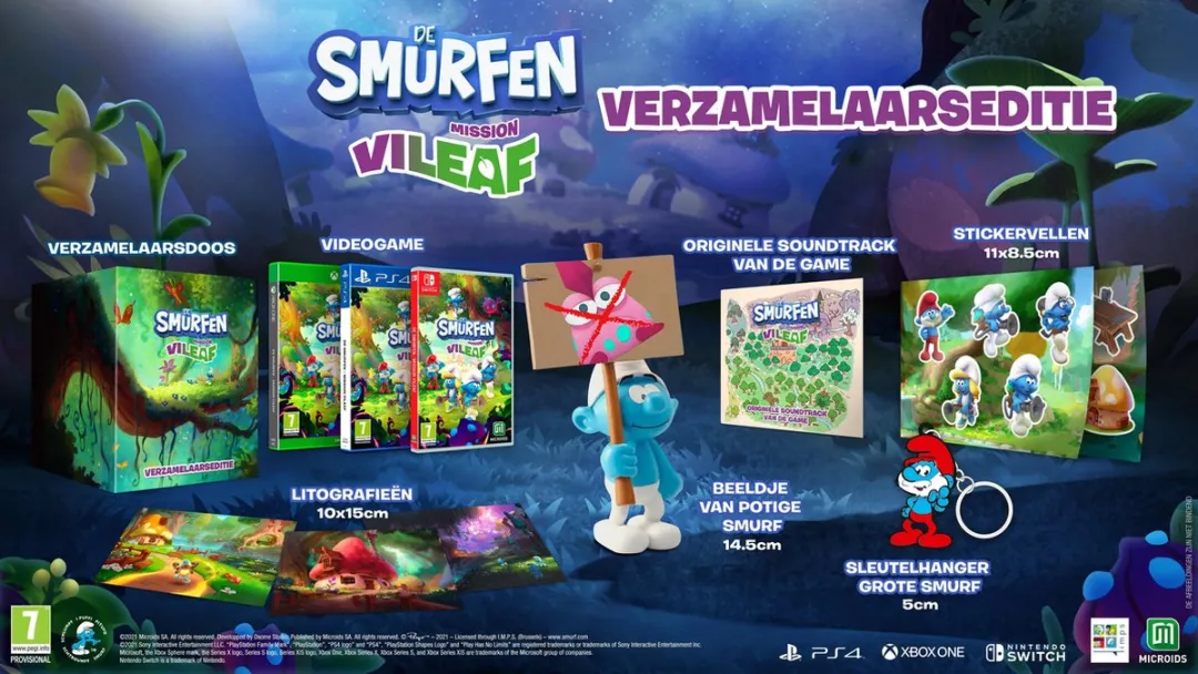Mindscape De Smurfen Mission Vileaf Collector's Edition - Nintendo Switch