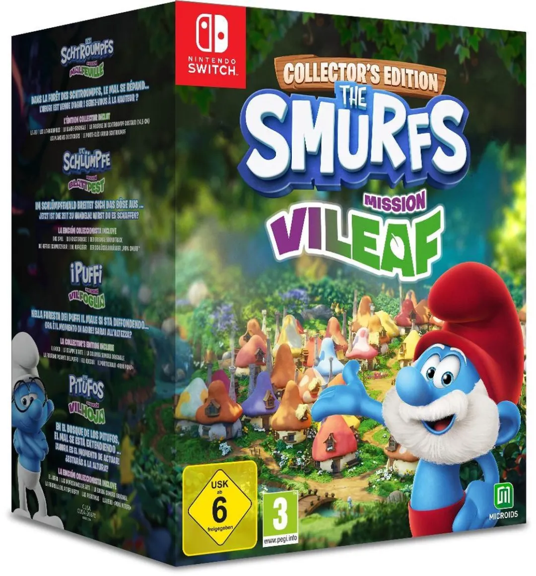 Mindscape De Smurfen Mission Vileaf Collector's Edition