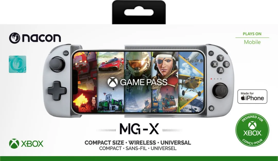 Nacon MG-X Xbox Controller - Wit