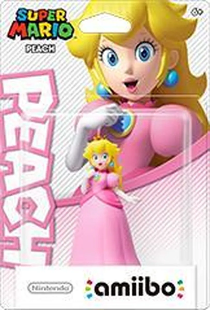 Nintendo Super Mario Peach Amiibo - afbeelding 6 van 6
