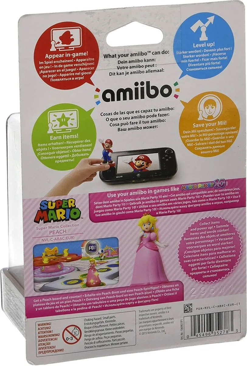Nintendo Super Mario Peach Amiibo