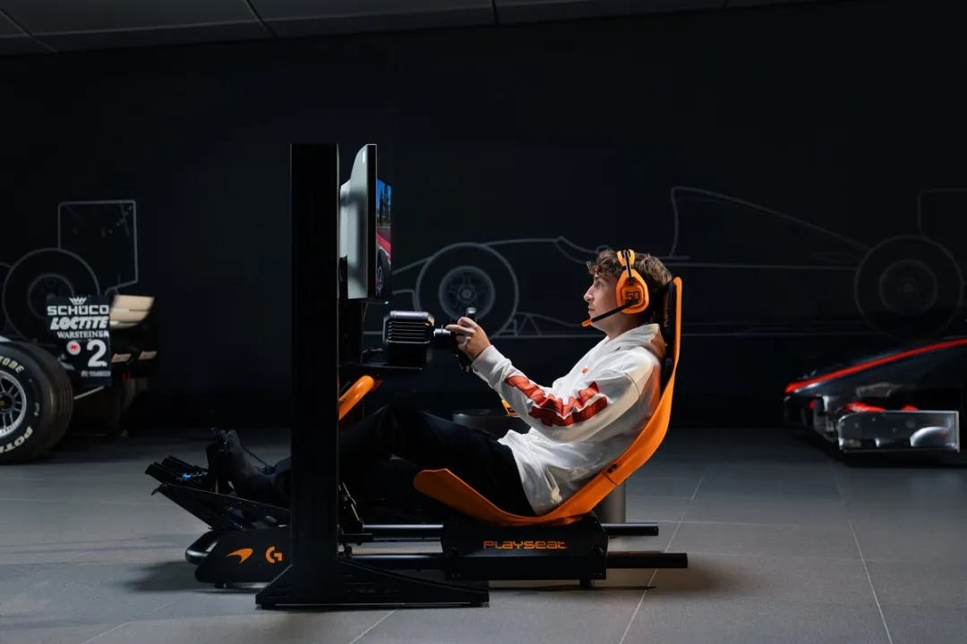 Playseat Formula Instinct McLaren Racing Editie G.00322 Racestoel - Oranje/Zwart - afbeelding 6 van 6