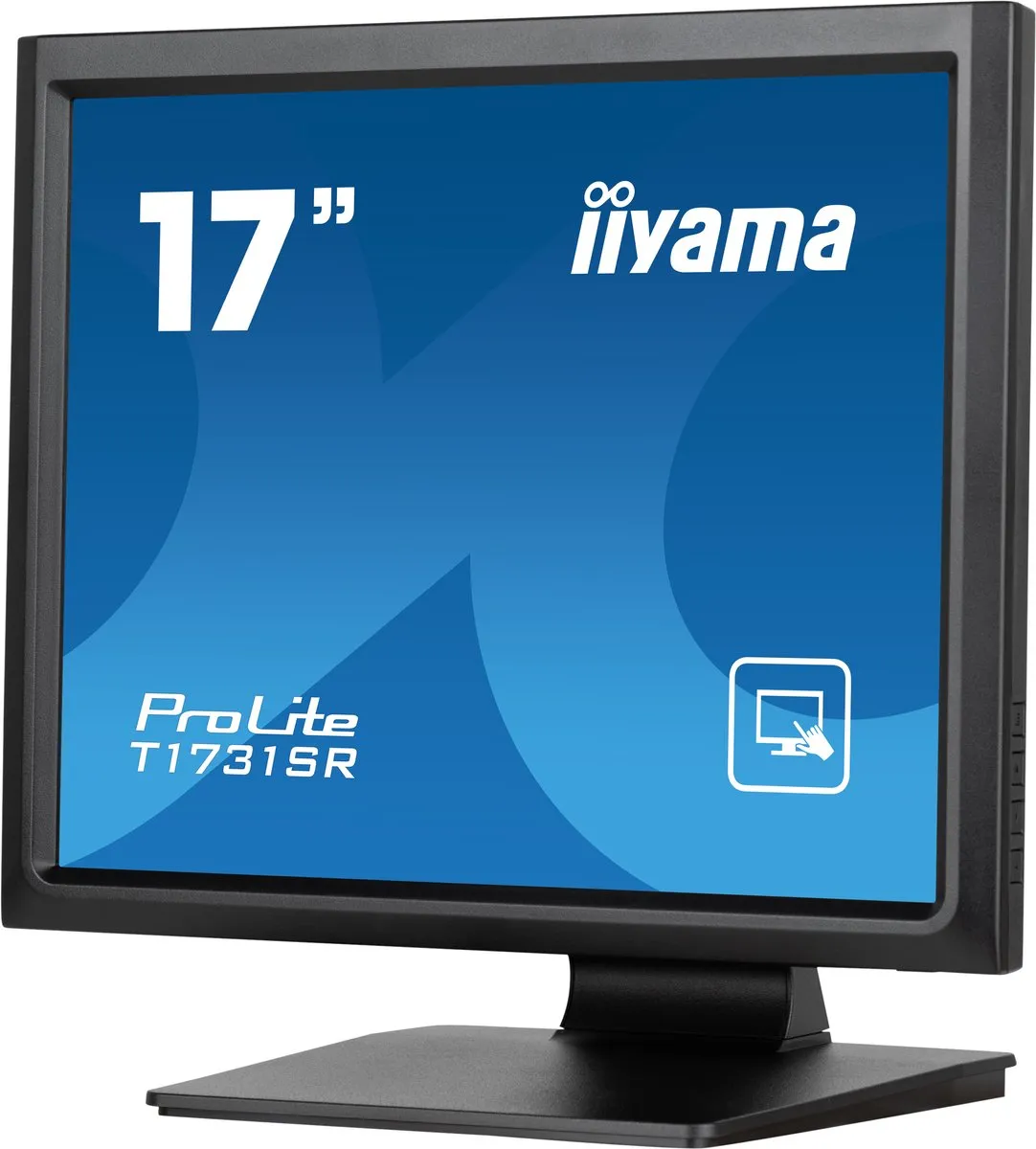 iiyama ProLite T1731SR-B1S Touchscreen Monitor 43cm - Zwart