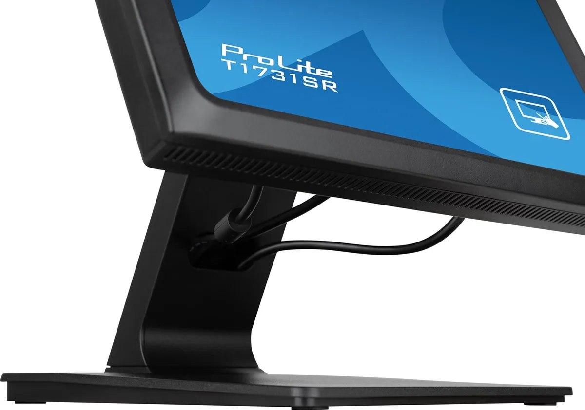 iiyama ProLite T1731SR-B1S Touchscreen Monitor 43cm - Zwart