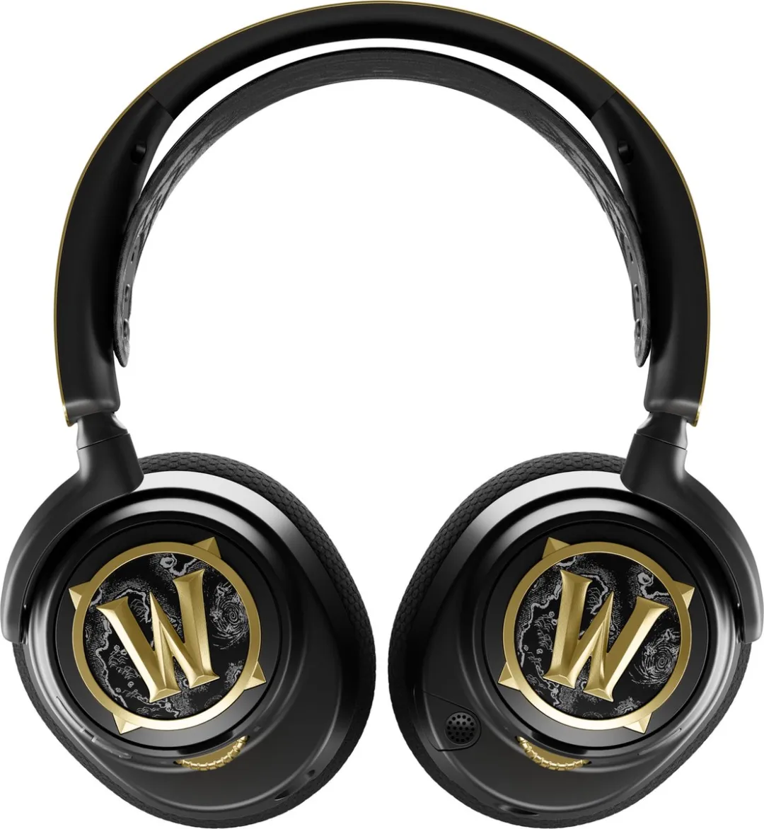 SteelSeries Arctis Nova 7 61558 Draadloze Headset - 360° Audio - Zwart/Goud - afbeelding 5 van 6