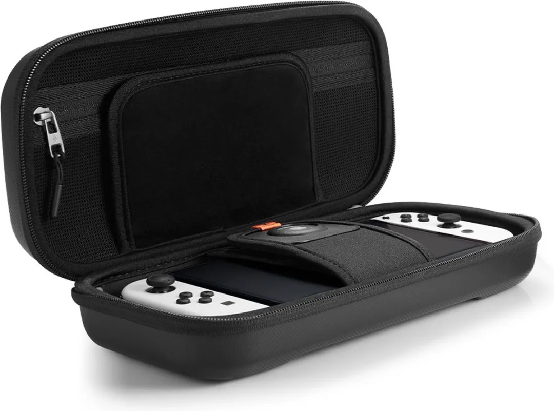 Spigen Rugged Armor Pro 8809811856293 Hardshell-doos - Nintendo Switch - Transparent - afbeelding 4 van 6