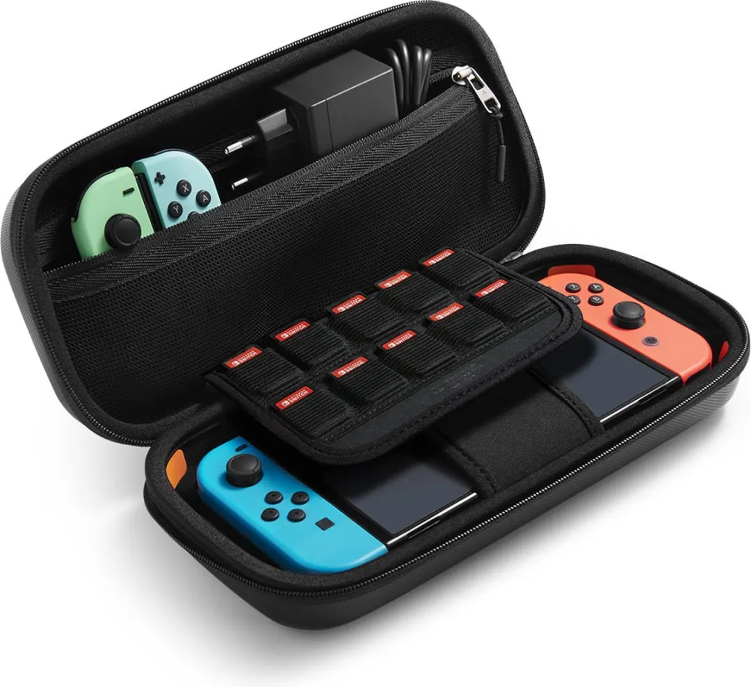 Spigen Rugged Armor Pro 8809811856293 Hardshell-doos - Nintendo Switch - Transparent - afbeelding 5 van 6