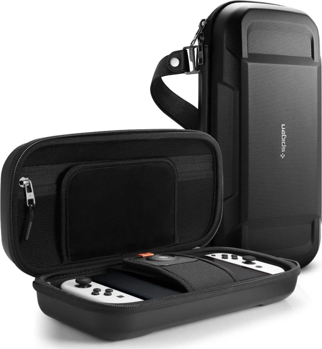 Spigen Rugged Armor Pro 8809811856293 Hardshell-doos - Nintendo Switch - Transparent - afbeelding 3 van 6
