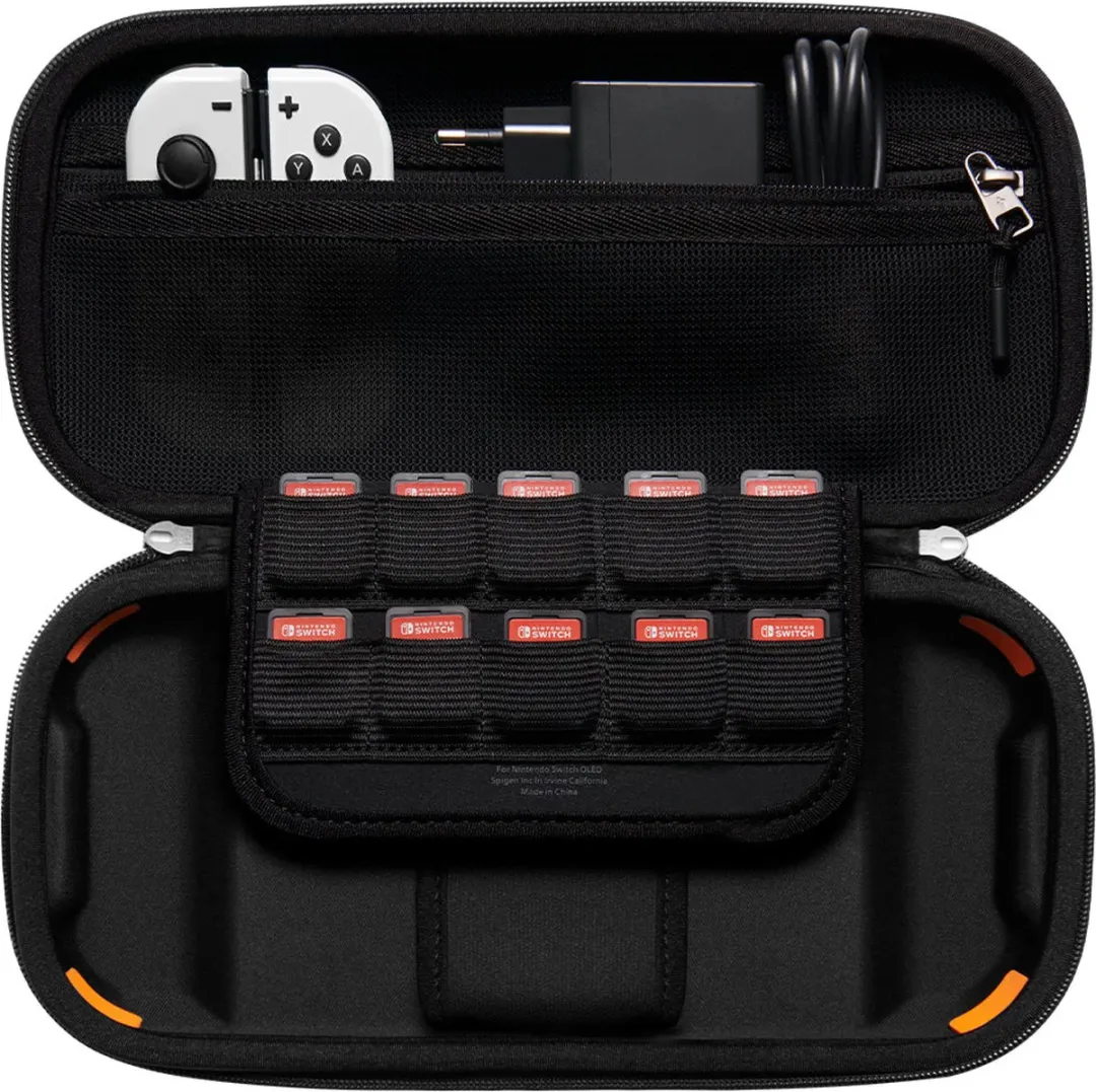Spigen Rugged Armor Pro 8809811856293 Hardshell-doos - Nintendo Switch - Transparent - afbeelding 6 van 6