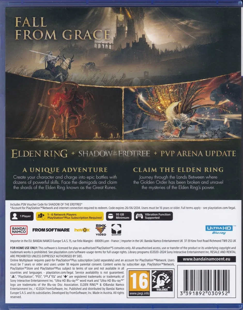 Elden Ring Shadow of the Erdtree PS5