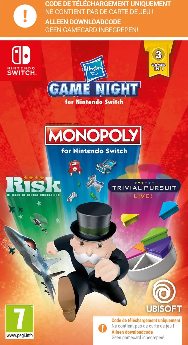 Ubisoft Hasbro Game Night Code in a Box