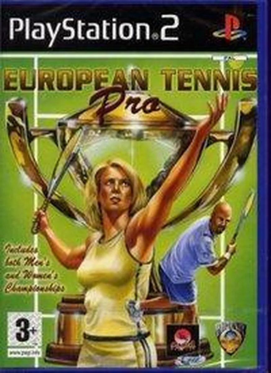 Sony European Tennis Pro PS2 - 16 Spelers