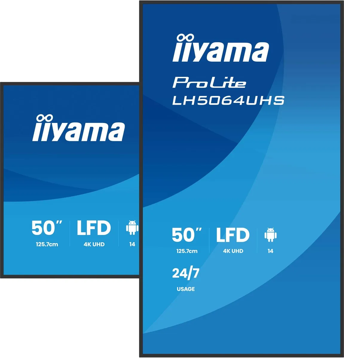 iiyama LH5064UHS-B1AG Monitor 50" 4K Ultra HD - Zwart