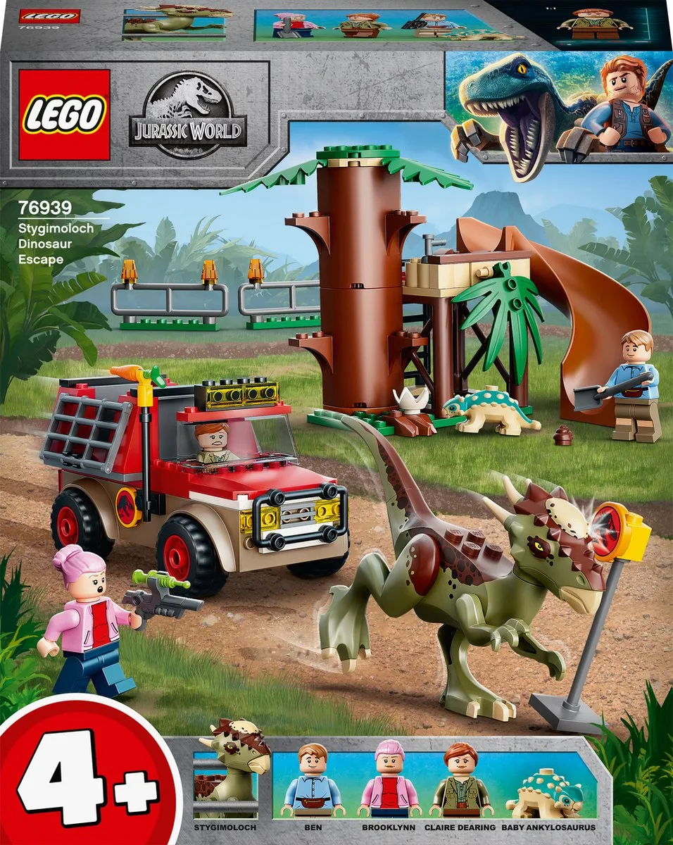 LEGO Jurassic World Stygimoloch Ontsnapping 76939